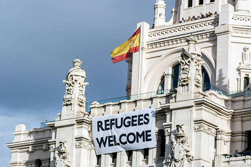 پناهنده اسپانیا